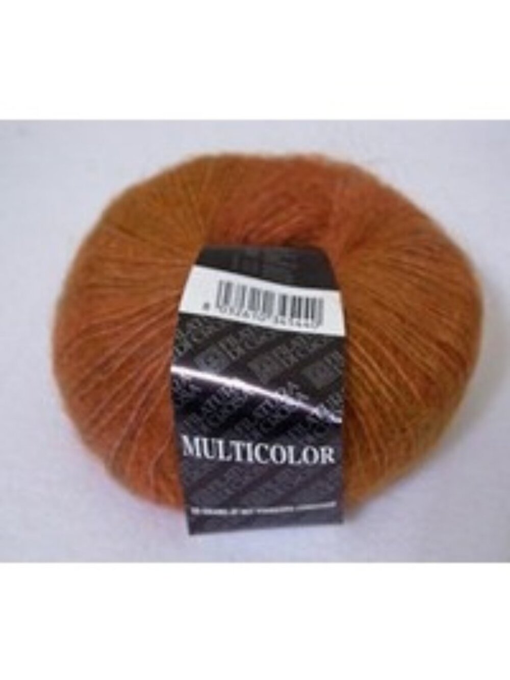 Filatura Di Crosa Multicolor Mohair Blend Yarn Burnt Orange MPN 5008 198 yds